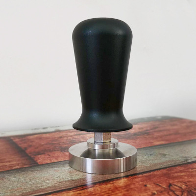 弹力51mm 咖啡布粉器弹力压粉器 咖啡机填压器不锈钢恒力压粉锤