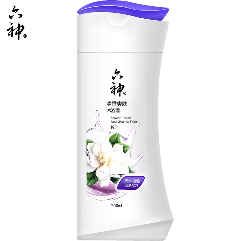 六神 清香爽肤 沐浴露 200ml(单位:瓶 )