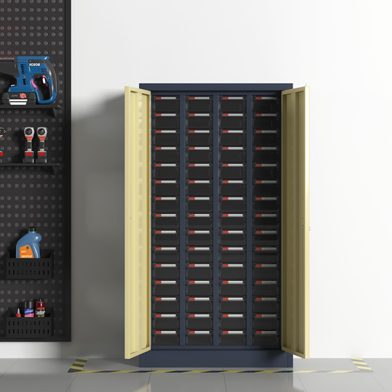 臻远 ZYLJG-W53 零件柜 60抽透明带门中号 666*280*1202高清大图