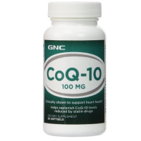 GNC（健安喜）心脏保护配方系列 辅酶Q10 100mg60粒 素食胶囊 CoQ-1