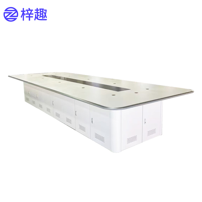 梓趣 钢制会议桌培训桌 ZQ-05 张高清大图