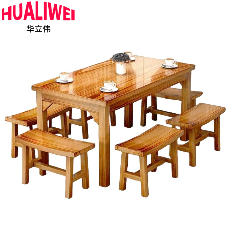 华立伟餐桌 套装高清大图