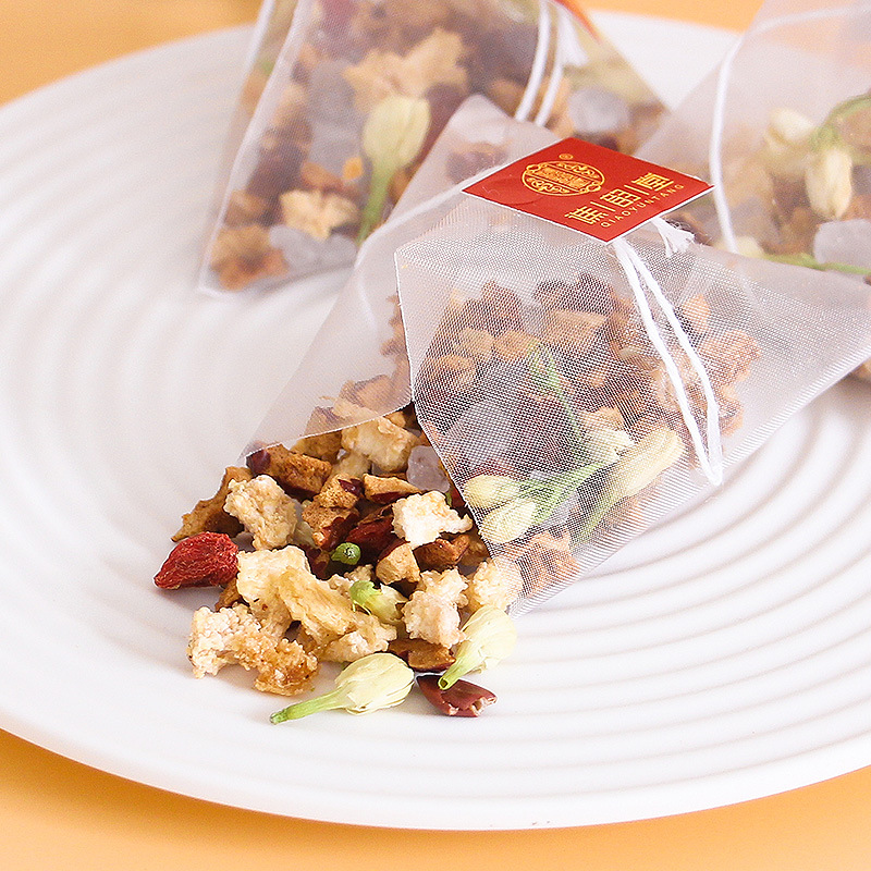 谯韵堂 冰糖雪梨茉莉茶250g/袋高清大图