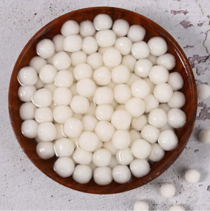 苏宁宜品小元宵2kg*1袋安井小圆子2kg元宵 奶茶速冻三色芋圆珍珠糯米