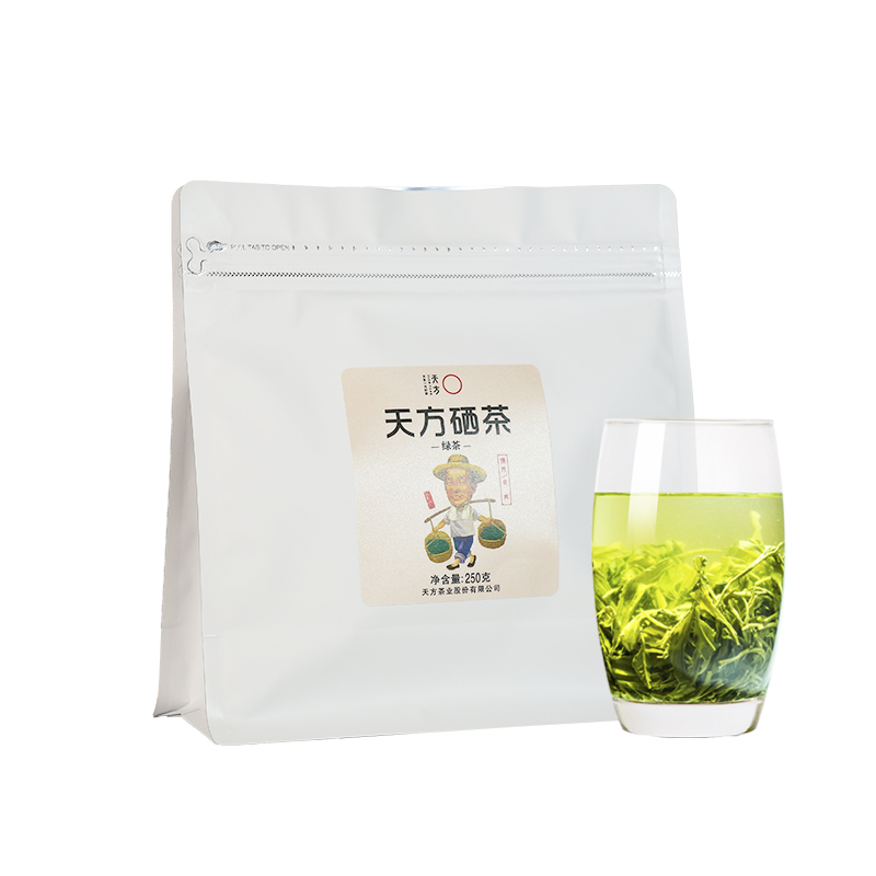 2026年新茶春茶安徽天方硒茶250g一级 II纸袋装石台硒茶绿茶茶叶高清大图