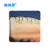 锦瑞星装饰彩灯串加密太阳能T-50M/条
