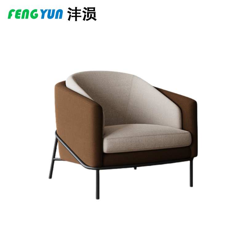 沣涢 接待休息沙发组合 一桌四椅 套高清大图