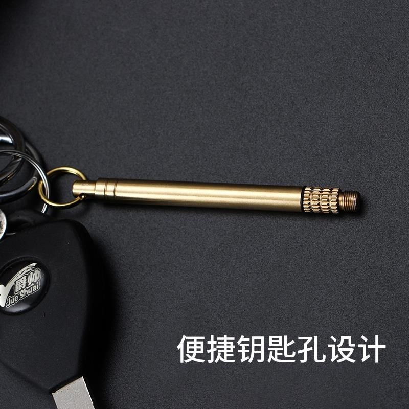 家用便携牙签不锈钢钛合金家用剔牙神器多功能工具随身水果签