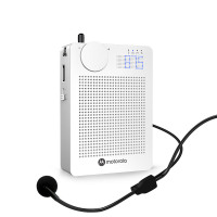 摩托罗拉(Motorola)VA100插卡扩音音箱 小蜜蜂扩音器 教学专用 便携式插卡音响 扩音器喇叭导游话筒FM收音机