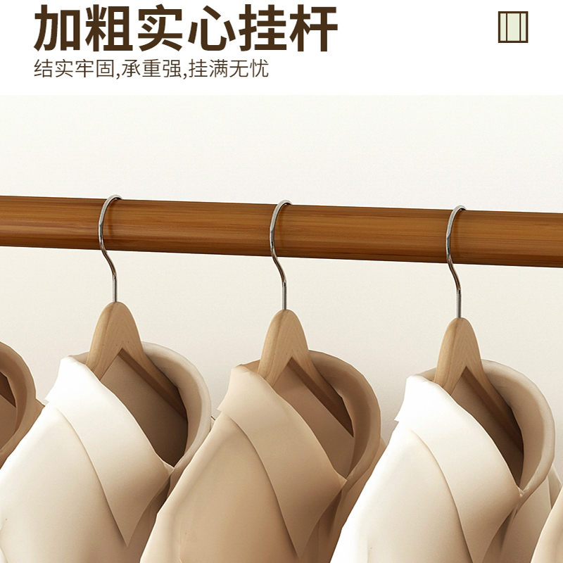 鑫金虎衣帽架可折叠三角支撑A8 860*400*1600mm高清大图