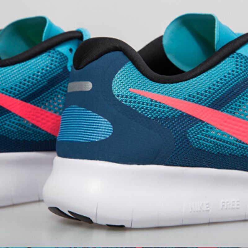 NIKE耐克运动鞋男子FREE RN赤足飞线缓震跑步鞋 880839-402