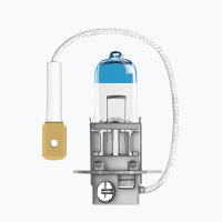 欧司朗(OSRAM)新夜行者激光限量版 汽车灯泡H3 远光灯近光灯雾灯大灯灯泡升级型卤素灯泡 增亮 一对装
