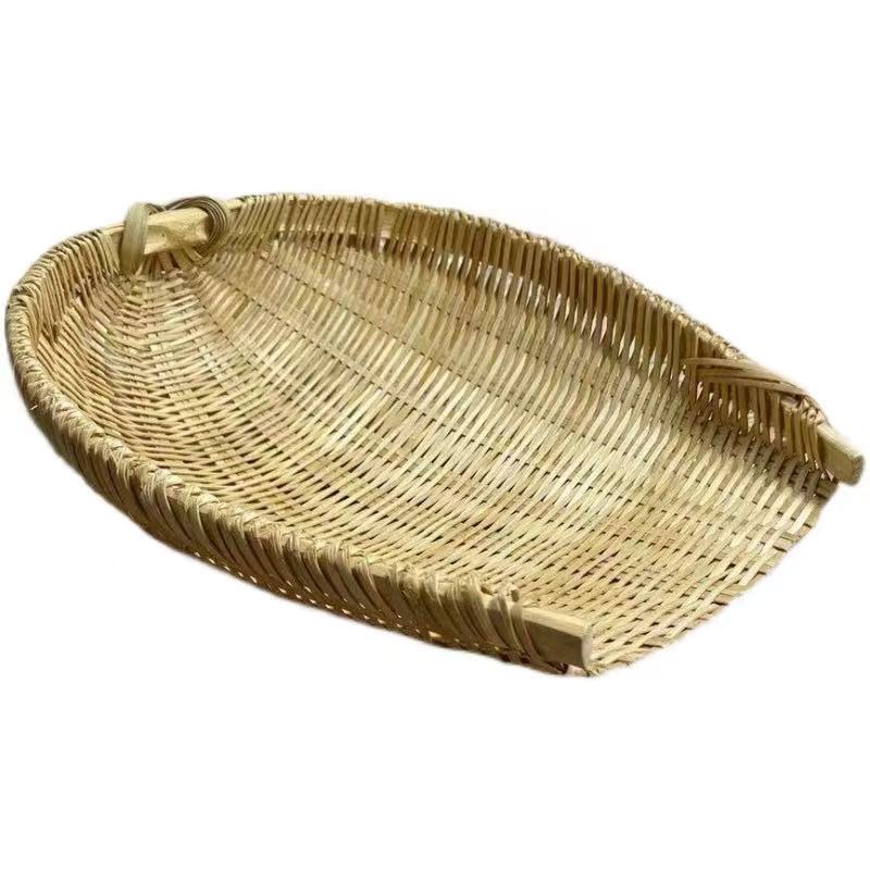浪伍 土簸箕竹簸箕抬筺42*42cm(单位:个)高清大图