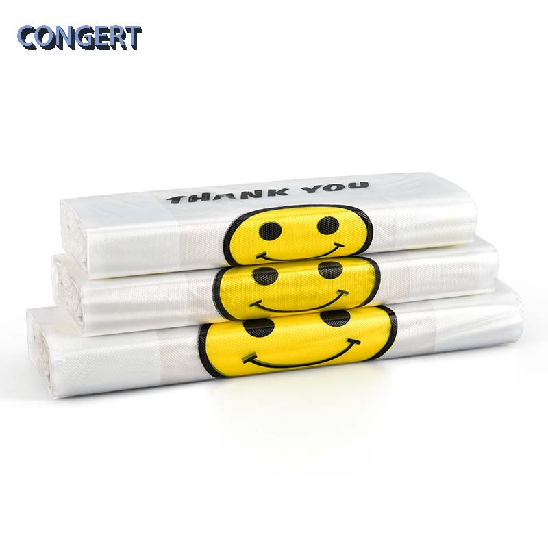 CONGERT 笑脸打包袋 28*42（3丝50只））捆 28*42（3丝50只）