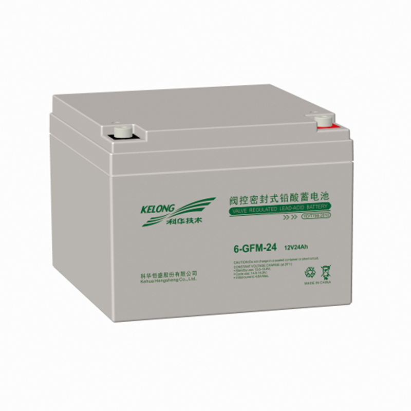 科华技术 KELONG UPS蓄电池12V24AH 6-GFM-24/块高清大图