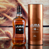 吉拉(JURA)洋酒 英国 10年单一麦芽威士忌700ml