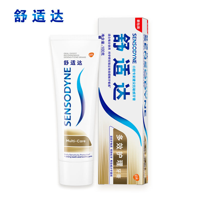 舒适达多效护理牙膏180g