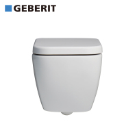[官方旗舰店]Geberit吉博力壁挂式马桶套餐入墙式酷方隐藏水箱家用冲落式墙排坐便器
