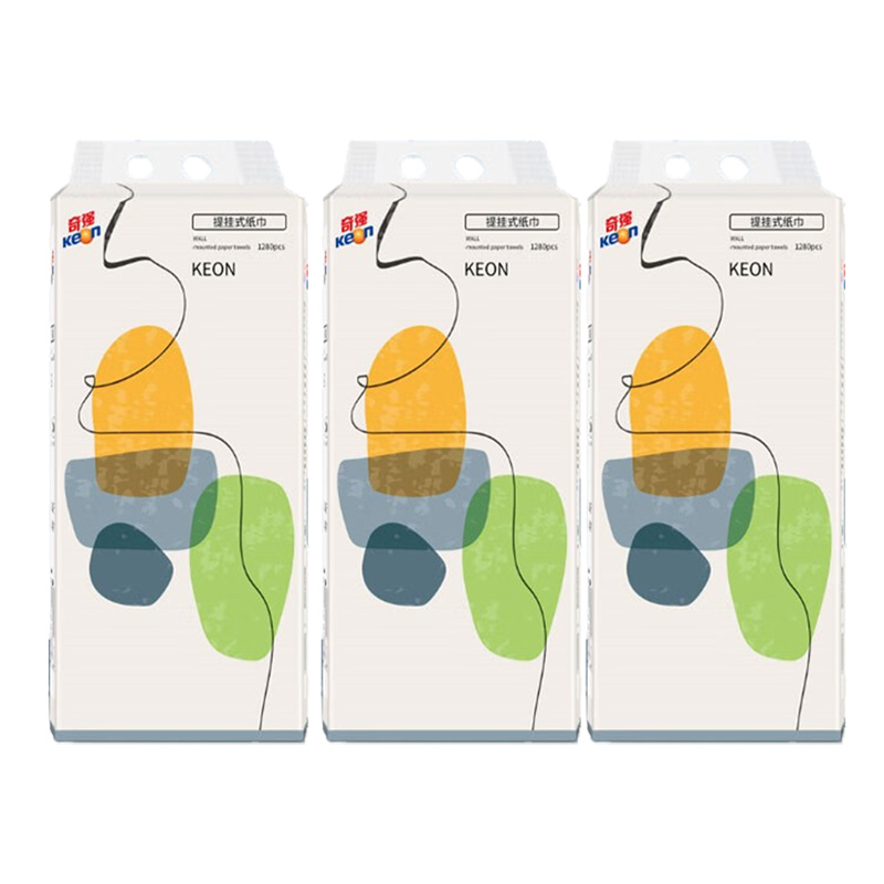 奇强抽纸5层*1208抽*3提轻盈柔软透气紧实QQZJD187