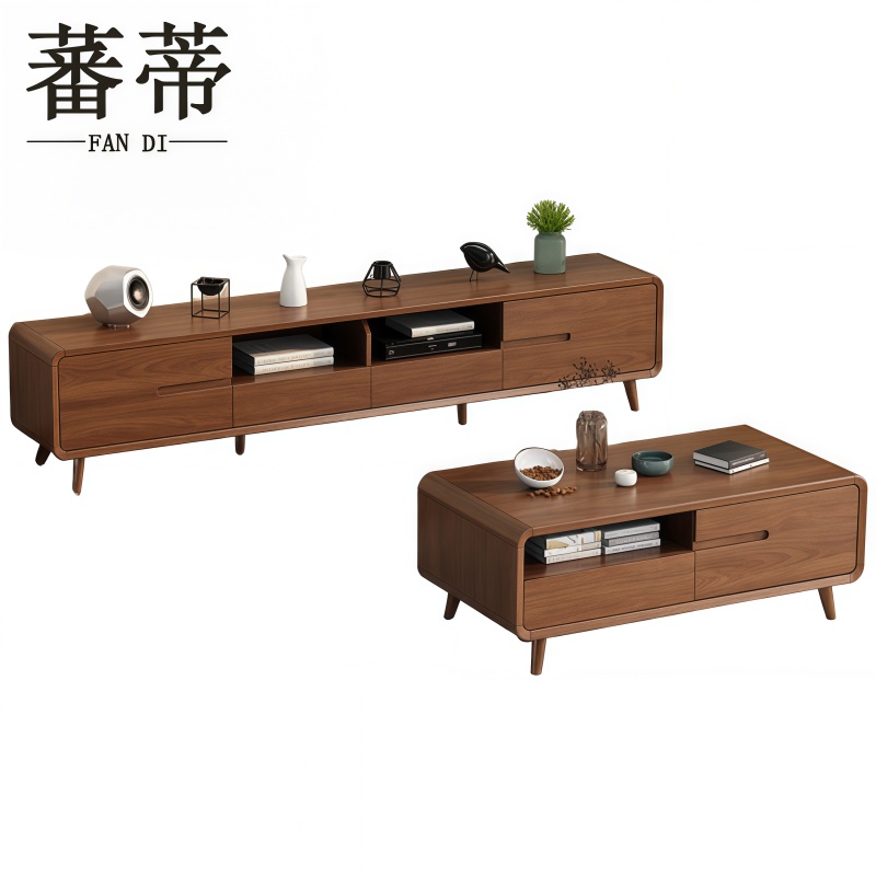 蕃蒂 电视柜1.8米+茶几 组