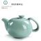 汝窑茶具茶壶天青单壶开片可养汝瓷陶瓷功夫家用茶道泡茶器 封后 S汝窑大盖碗(保证开片)