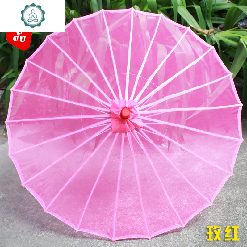 民族古典舞 沙湾往事 雨打芭蕉 舞蹈道具伞透明丝伞演出伞 封后 绢伞