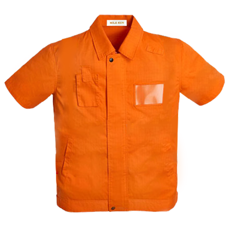 短袖工作服P-002高清大图