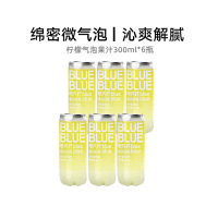 柠檬共和国(Lemon Republic)香水柠檬气泡果汁饮料 300ml*6瓶