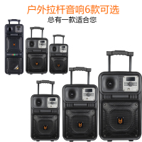 贝德战狼8吋户外演出专业音响广场舞户外音响移动拉杆音箱晨练音响婚庆专用低音炮大功率便携无线蓝牙音响8吋(话筒+遥控器)