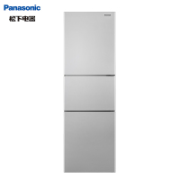 松下(Panasonic)303升 三门电冰箱 一级能效抗菌净味节能智能三开门家用变频风冷无霜 NR-EC30AX1-S