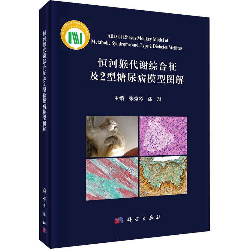 [M]恒河猴代谢综合征及2型糖尿病模型图解-9787030743985高清大图
