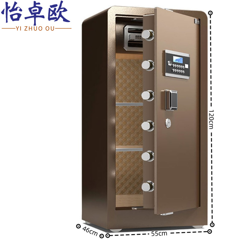 怡卓欧密码柜1.2M密码台高清大图