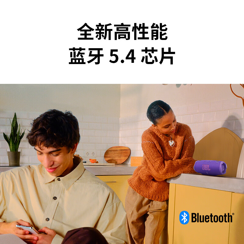 JBL CHARGE6 音乐冲击波六代 便携蓝牙音箱 深空黑高清大图