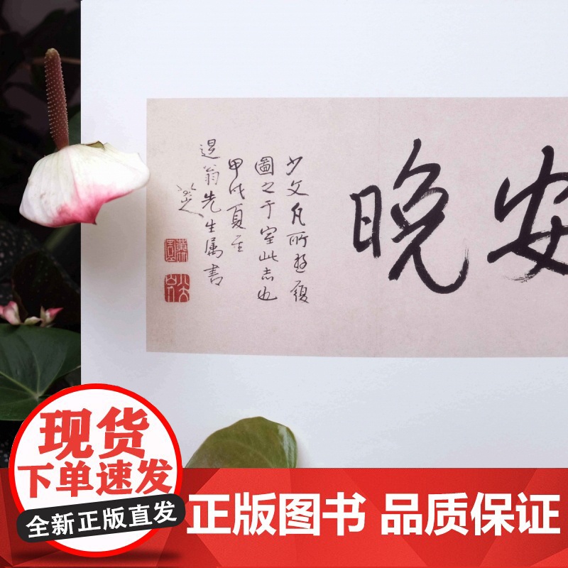 安晚 八大山人安晚册 单片装帧高清还原历代名家册页鉴赏临摹画册中国画水墨写意画作品集画集可作挂画装饰画国风书桌装饰湖山逸高清大图