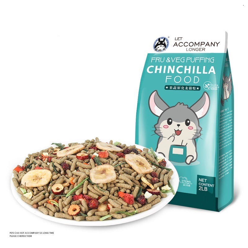 龙猫粮食主粮饲料食物豚鼠龙猫零食宠物用品马祖瑞配方 默认颜色 默认尺寸