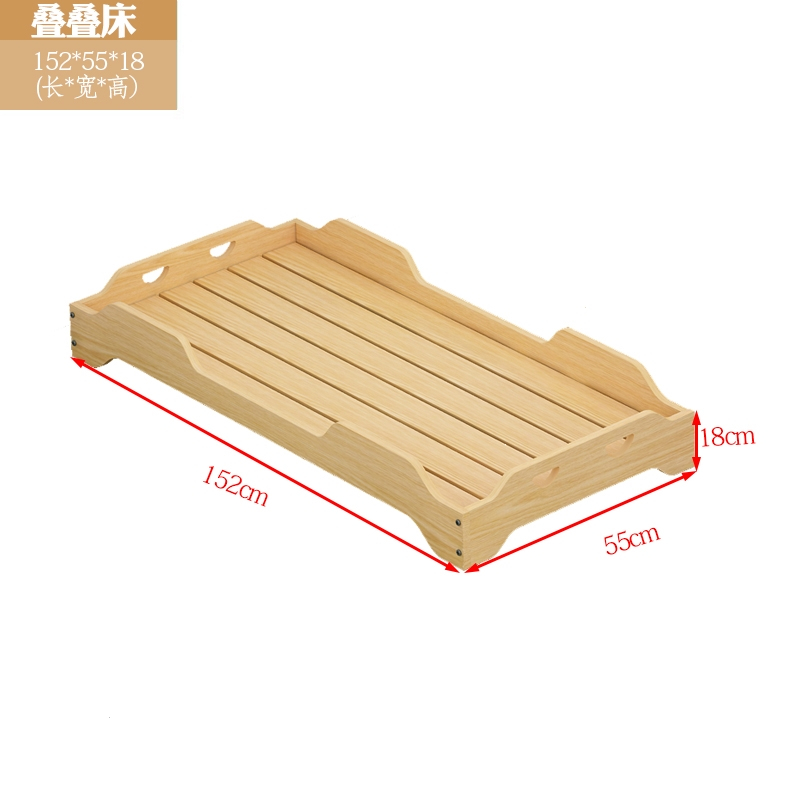 幼儿园床专用午睡床托管班医匠小学生儿童午休小床单人床松木折叠床