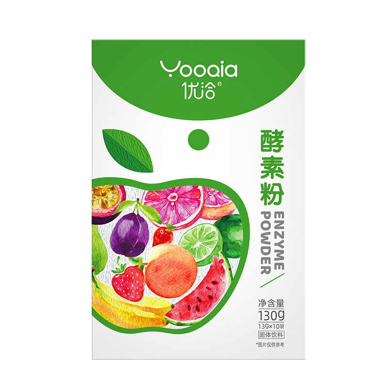 优洽酵素粉130g酵素果冻正品果蔬水果冻粉果粉