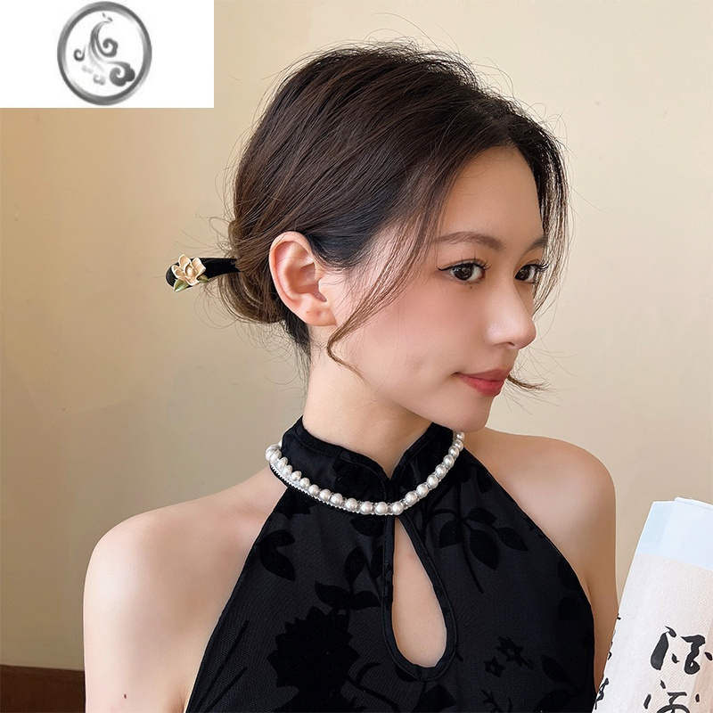 JiMi复古木质发簪古风简约丸子头发饰高级感仙女盘发头饰气质汉服簪子