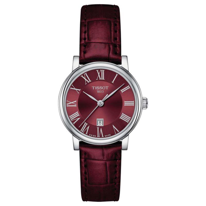 天梭tissot经典时尚女士石英手表t1222101637300