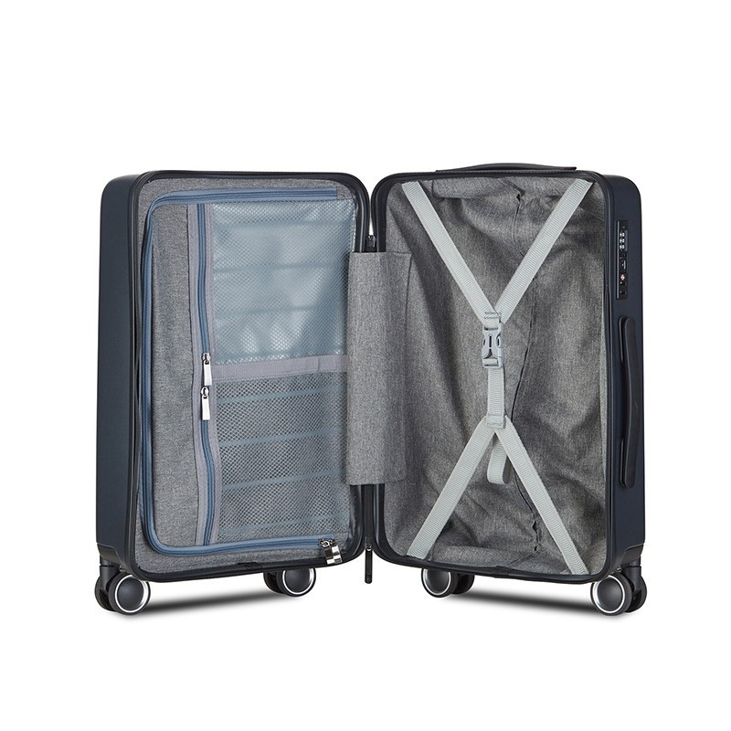 爱登堡(Edenbo)F8835-1时尚旅行登机万向轮拉杆箱 20寸 TSA海关锁 材质:ABS+PC