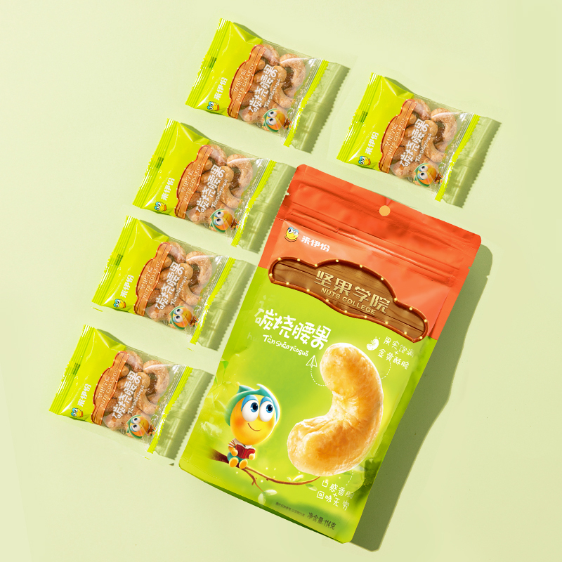 来伊份-碳烧腰果150g*4