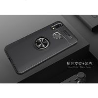 适用 vivoX21背面指纹手机壳女款摔软硅胶保套隐形指环支架配件