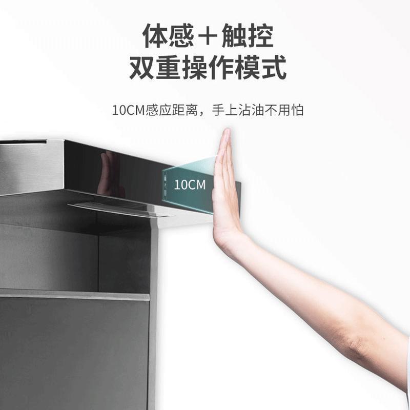 Ronshen/容声集成灶JJZT-H-RQ109集成灶一体式 家用抽油烟机 灶具保温台 橱柜4合1一体大火力天然气款式