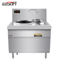 松润 SOR-N221 单头单尾电磁小炒炉380V，6KW（配50炒锅+水龙头）