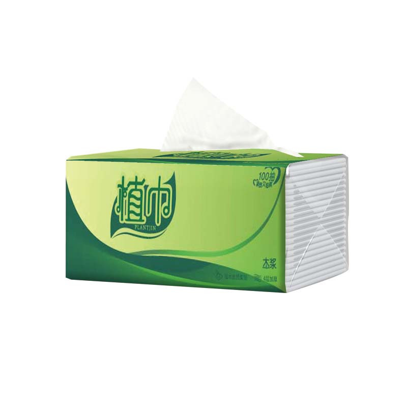 植巾 RC1000 4层100抽/包 12包/箱 面巾纸抽纸 12.00 包/箱 (计价单位:箱)高清大图