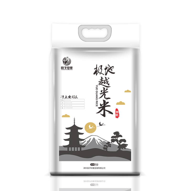 园子印象越光米5kg/袋2019新米米种东北有机大米珍珠米