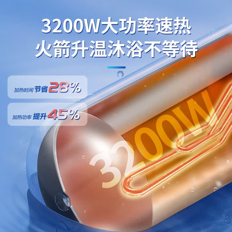 海信速热电热水器圆桶型 60升 ES60-DY10高清大图
