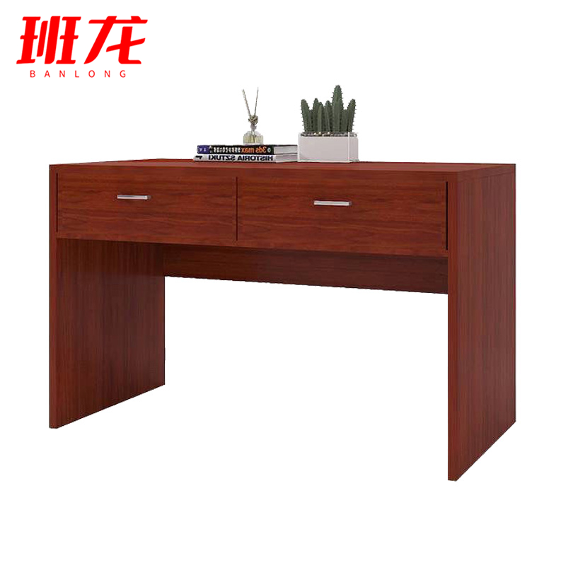 班龙办公桌1.2*0.6*0.75m+2凳套高清大图