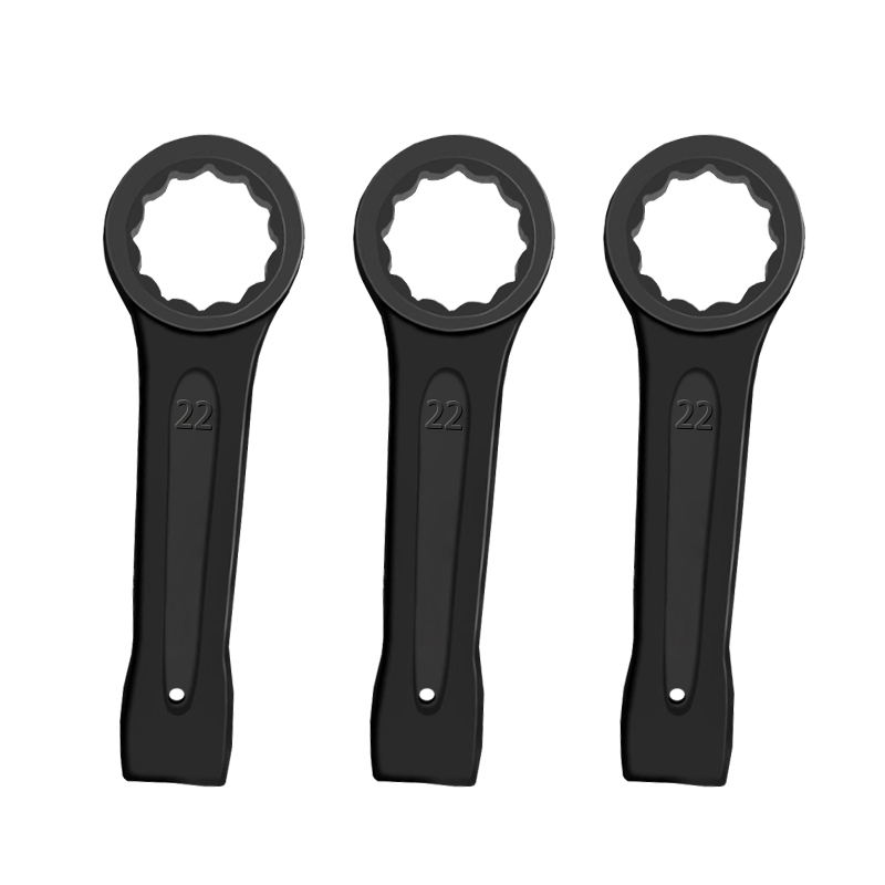 立伟铁牛敲击梅花扳手22mm/把高清大图