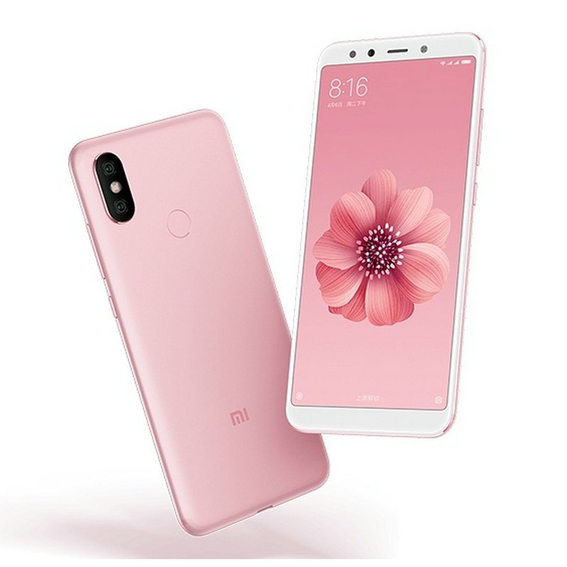 二手9成新小米6x樱花粉4g64g全网通安卓手机599英寸屏双卡双待移动